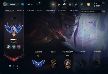 Conta Diamante 1 ex Grão Mestre League League of Legends Contas GGMAX