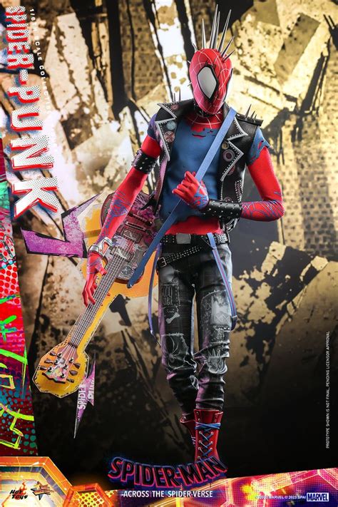 Spider Punk Sixth Scale Figure By Hot Toys Spiderman Spider Verse Hot Toys