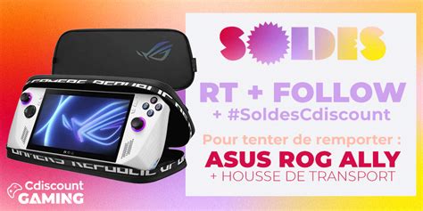 Cdiscount Gaming On Twitter Concours Lancement Des SOLDES Sur