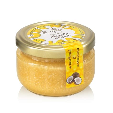 Купить крем-мед с кокосом в Киев: лучшее качество от Медовая Династия