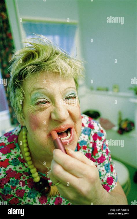 Old Lady Stock Photo Alamy