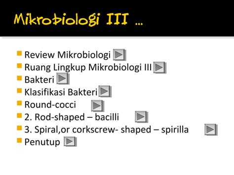 Mikrobiologi Bakteri Ppt