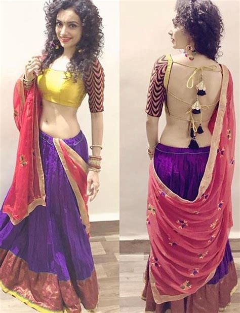 15 Stylish Backless Blouse Designs Images In 2019 Buy Lehenga Choli