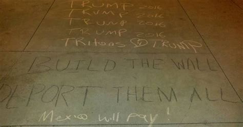 These Are The College Campuses Dotted With Hateful Pro Trump Graffiti Huffpost College