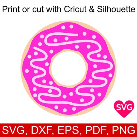 Donuts Svg Files For Cricut Doughnuts Svg Bundle Donut Svg Etsy