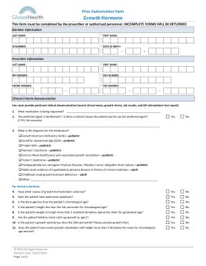 Fillable Online Prior Authorization Pa Form Magellan Complete Care