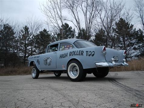 1955 Chevrolet Hot Rod Rods Retro Drag Racing Race Gasser W Wallpaper 2048x1536 173862