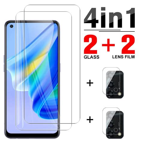 4in1 Temperer Glass Case For Oppo A95 4g Screen Protector For Oppo A94 A74 A54 4g 5g A 95 95a