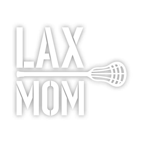 Lacrosse Mom Sticker Decal Die Cut Self Adhesive Vinyl Weatherproof