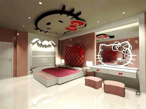 🎀🎀 Hello Kitty Bedroom Decor Cat Bedroom Hello Kitty Rooms Hello Kitty Themes Bedroom