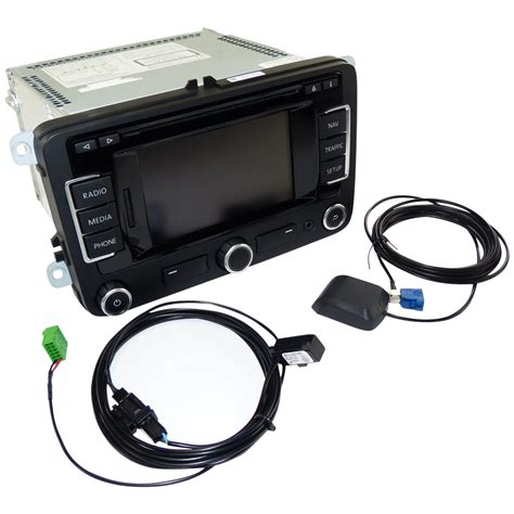 Vw Rns Radio Navigationssystem Eu Touchscreen Mp Sd Bluetooth Mit