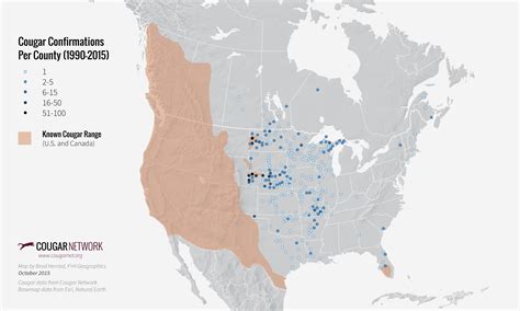 Map Of Cougar Sightings In Illinois - Maping Resources