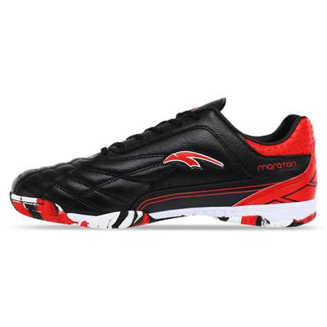 Обувь для футзала мужская Maraton 210671-2 размер 45 Black-Red от ...