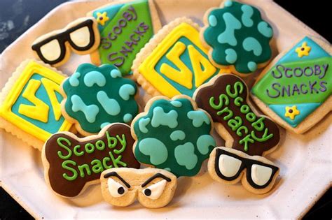 Scooby Doo Cookies Birthday Cookies Scooby Doo Birthday Party 9th