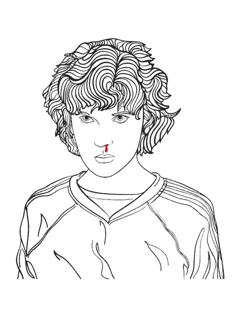 Printable Stranger Things Coloring Pages