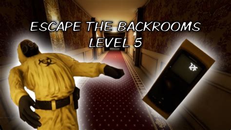 Escape The Backrooms Level 5 HOTEL YouTube