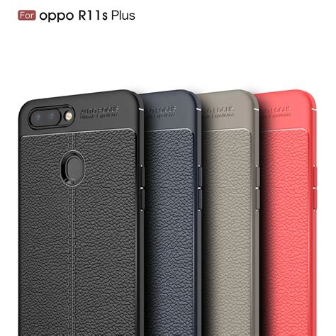 Oppo R S Plus Case Silicone Coque Fundas Luxury Litchi Texture Pu