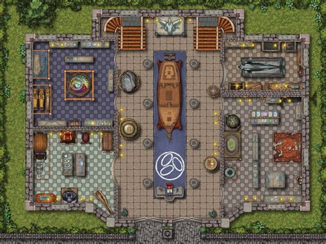 Museum First Floor Inkarnate Create Fantasy Maps Online