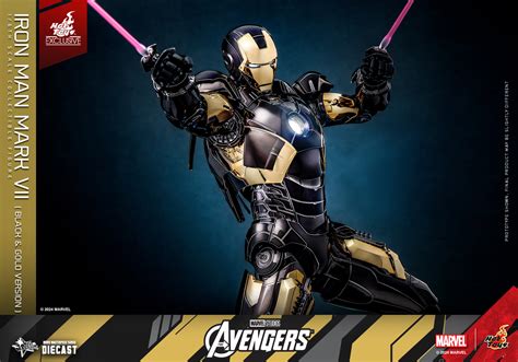 Hot Toys MMS D The Avengers Iron Man Mark VII Black Gold Hot Toys Complete Checklist