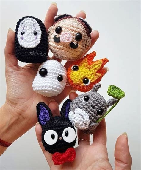 Pin By On Studio Ghibli Crochet Totoro Crochet Crafts