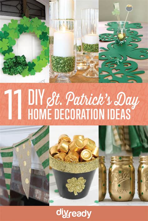 11 Diy St Patricks Day Decorations Diy Ready