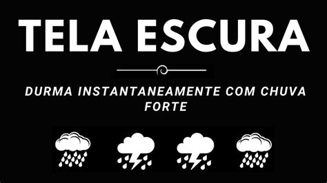 Durma instantaneamente chuva forte vento forte trovão furioso