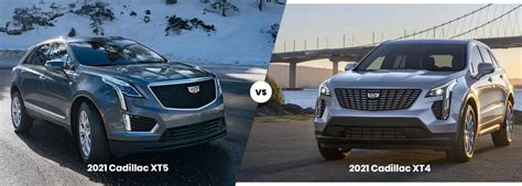 2021 Cadillac Xt4 Vs Xt5 Cadillac Of Turnersville