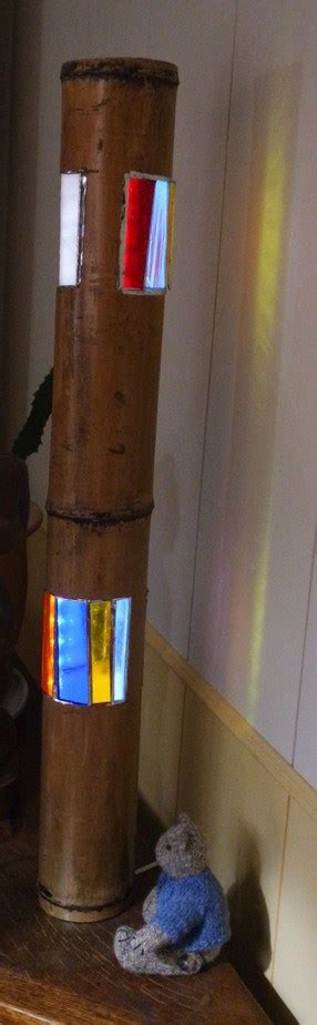 Stained Glass Lamp Bases - Bet You Haven't Thought of Using THIS