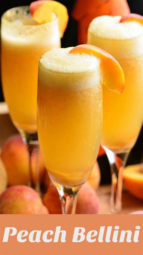 Peach Bellini Recipe This Peach Bellini Is An Easy And Refreshing