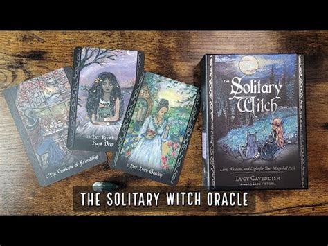 The Solitary Witch Oracle Unboxing And Flip Through Youtube