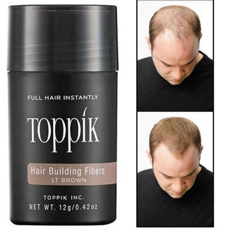 Toppik Hair Building Fibers Light Brown 0 42 Oz 12g