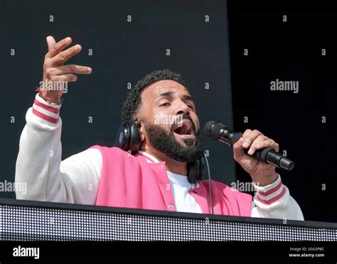 Craig David On Stage Hi Res Stock Photography And Images Alamy