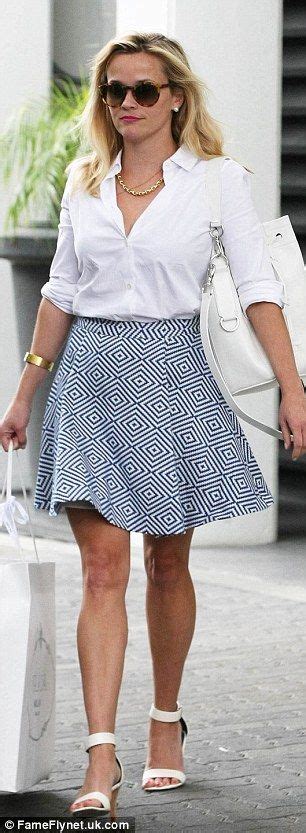 Reese Witherspoon Oozes Hollywood Glamour In A Flirty Mini Skirt In La