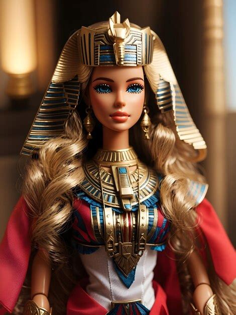 Premium Ai Image Barbie Doll In Egyption Costume