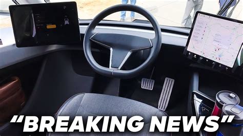 Inside The New Tesla Semi Truck Youtube