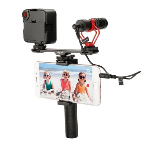 NEWUlanzi PT 2 Double Hot Shoe Mount Extension Bar Dual Bracket With 1 4 Thread Shopee Malaysia