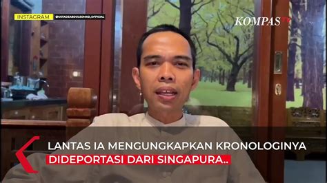 Ustaz Abdul Somad Soal Dideportasi Dari Singapura Karena Teroris