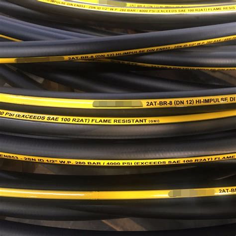 High Pressure Steel Wire Reinforced Hose Hydraulic Hose China Air