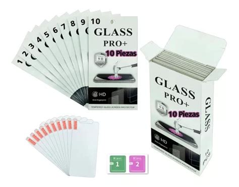 Mica Cristal Vidrio Templado H Premium Glass Mayoreo Pcs Meses