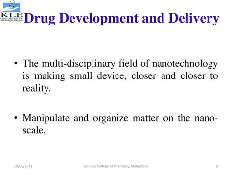 Ppt Nanotechnology In Drug Discovery Development And Delivery Powerpoint Presentation Id