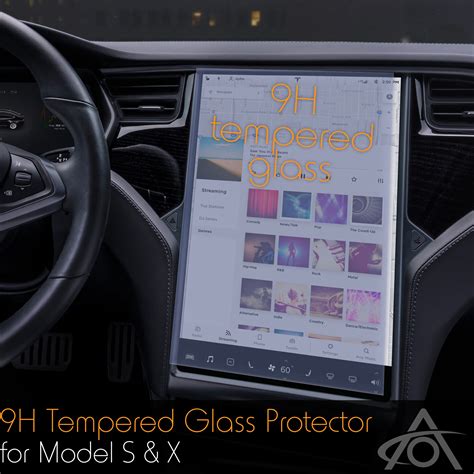 Tempered Glass 9h Screen Protector For 2012 2020 Tesla Model S And X