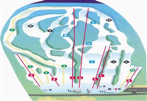 Mount Southington Ski Area Trail Map | OnTheSnow