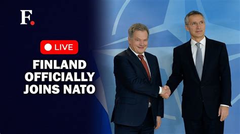 LIVE NATO Foreign Ministers Meet After Finland Becomes Member