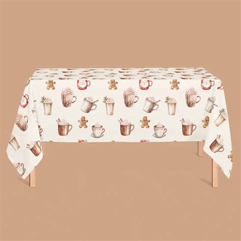 Christmas Hot Toddy Tablecloth Kikki Franki