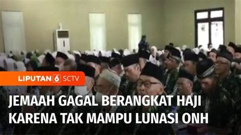 Video Mayoritas Jemaah Gagal Berangkat Haji Lantaran Tak Mampu Lunasi