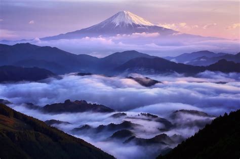 Mountain Range Cloud Sky Non Urban Scene Scenics Nature Japan