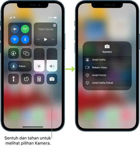 Menggunakan Dan Menyesuaikan Pusat Kontrol Di IPhone Apple Support ID