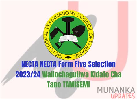 Form Four Selection 2023 Kagera Printable Forms Free Online