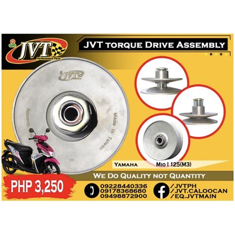 Jvt Torque Drive Assembly Mio I 125 M3 Mio Soul I 125 Shopee