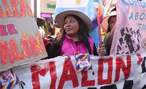 La Marcha Del Mal N De La Paz Contra La Reforma En Jujuy Llega A Caba